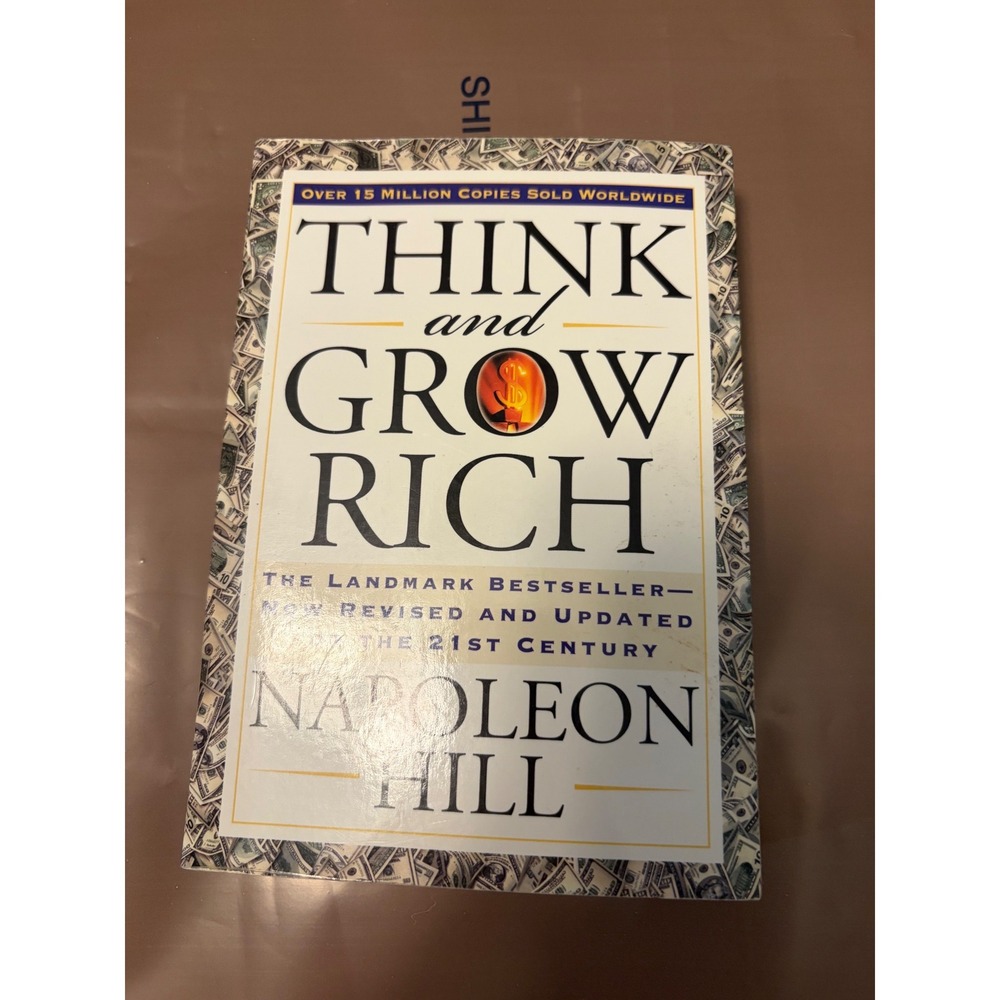 Think and Grow Rich Napoleon Hill Revised 21st Century Edition Paperback Book